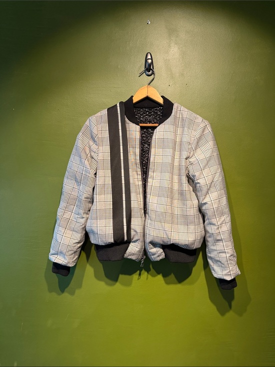 Alice + Olivia Jackets & Blazers - alice + olivia Reversible Lonnie Bomber Jacket